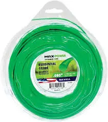 [844547001980] MAXPOWER ROUND TRIMMER LINE .080 X 180" - 333280