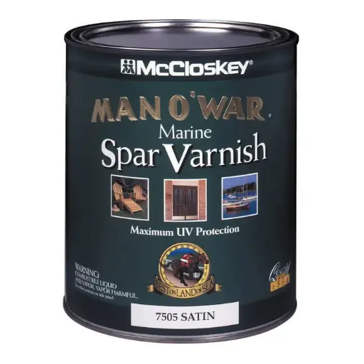 [012027653916] MCCLOSKREY MAN O'WAR LOW VOC MARINE SPAR GLOSS CLEAR VARNISH GAL