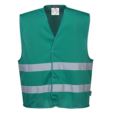 [5036108317028] MESHAIR IONA GREENFINCH VEST SMALL/MEDIUM PORTWEST - F374BGRS/M