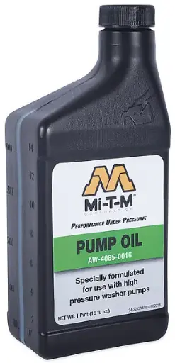 [016977080167] MI-T-M OIL SEPACIALLY FOR HIGH PRESSURE WASHER PUMP - AW-4085-0016