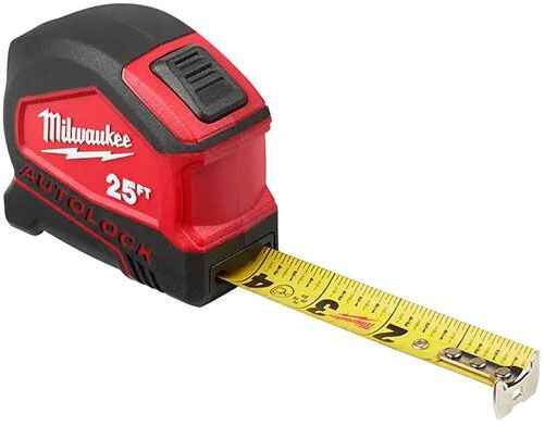 [045242514311] MILWAUKEE TAPE MEASURE 25FT AUTOLOCK - 48-22-6825