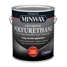 [027426710283] MINWAX POLYURETHANE FAST DRYING CLEAR SATIN 450  GAL - 71028000