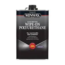 [027426409101] MINWAX WIPE ON POLYURETHANE CLEAR STAIN PINT - 40910000