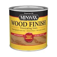 [027426222304] MINWAX WOOD FINISH PENETRATING STAIN COLONIAL MAPLE 223 1/2PT - 222304444