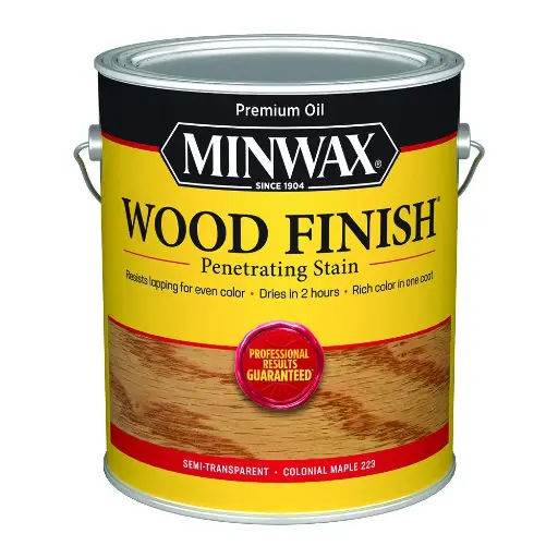 [027426710054] MINWAX WOOD FINISH PENETRATING STAIN COLONIAL MAPLE 223A GAL - 71005000