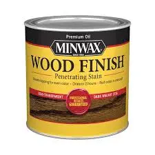 [027426227163] MINWAX WOOD FINISH PENETRATING STAIN DARK WALNUT 2716 1/2PT - 227164444