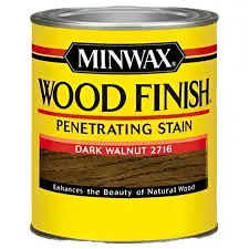 [027426700123] MINWAX WOOD FINISH PENETRATING STAIN DARK WALNUT 2716 QUART - 70012444