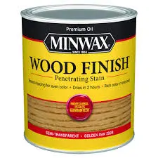 [027426700017] MINWAX WOOD FINISH PENETRATING STAIN GOLDEN OAK 2104B  - 70001444 QUART