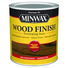 [027426700147] MINWAX WOOD FINISH PENETRATING STAIN JACOBEAN 2750 - 7001444  QUART