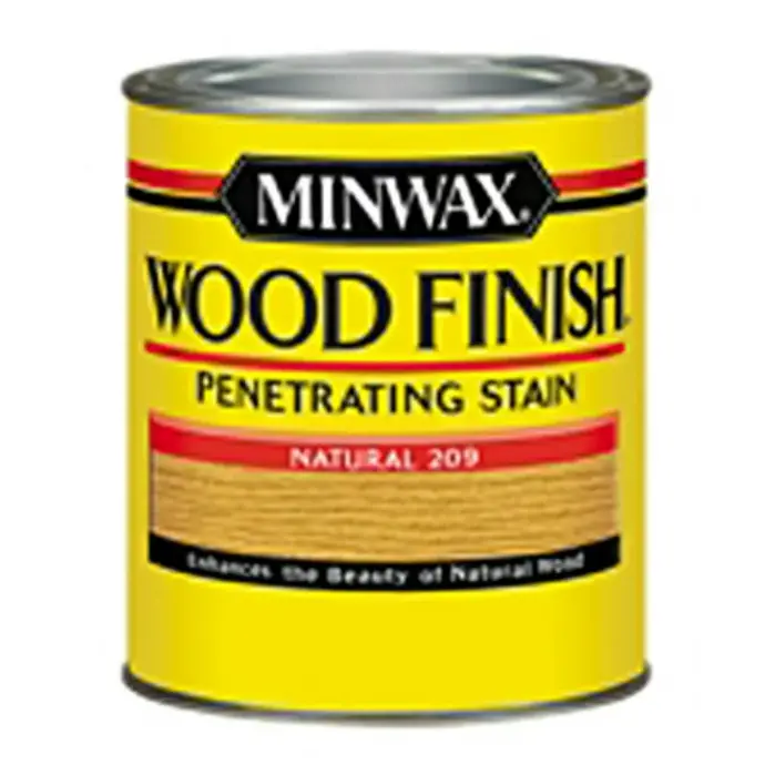 [027426220904] MINWAX WOOD FINISH PENETRATING STAIN NATURAL 209 PT - 220904444