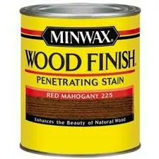 [027426700079] MINWAX WOOD FINISH PENETRATING STAIN RED MAHOGANY 225 QUART - 70007444