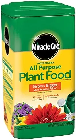 [073561001236] MIRACLE GROW ALL PURPOSE PLANT FOOD - 1001233 - 5LB