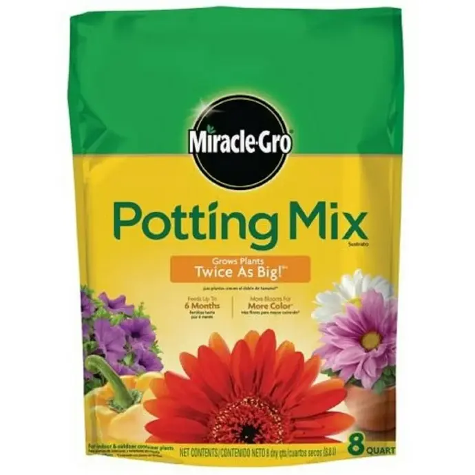 [032247567831] MIRACLE GROW POTTING MIX 8QT - 75678300