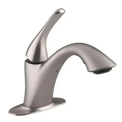 [885612475558] MISTOS- LAUNDRY PULLOUT LAUNDRY FAUCET VIBRANT STAINLESS FINISH - R...