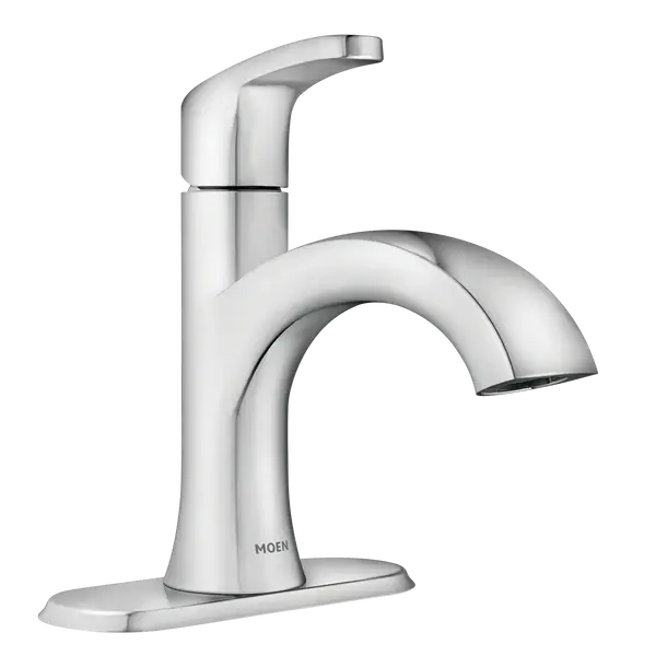 [026508344019] MOEN KARIS BATHROOM FAUCET SPOT RESIST BRUSHED NICK FINISH - 1525643