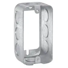 [835243010215] Metal Handy box extension - 1/2" KO - TP592