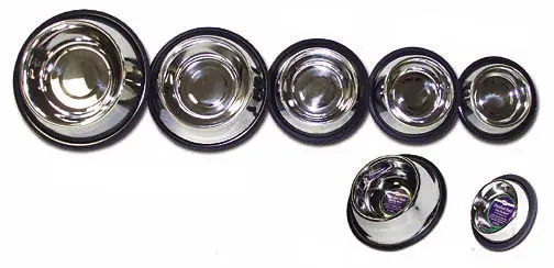 [024764883068] NON-TIP SS CAT BOWL - 8306