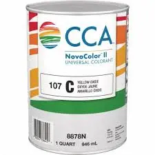 [080047786877] NOVOCOLOR II COLORANT ZERO C YELLOW OXIDE 1 GAL - 076.08878NP.007