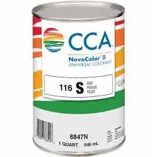 [080047786426] NOVOCOLOR II COLORANT ZERO S RED QUART - 076.008847N.005