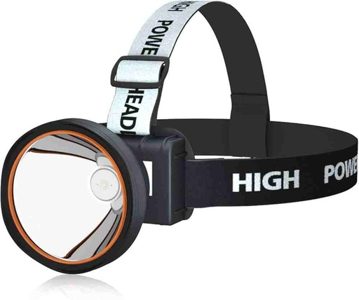 [X001EM1O09] ODEAR SUPER BRIGHT HEADLAMP RECHARGEABLE LED SPOTLIGHT W BATTERY POWERED HEADLIGHT LARGE - X001EM1O09