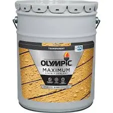 [715195750257] OLYMPIC - 57502A/01 WP SEALANT- 5GL HONEY GOLD - 57502A/01