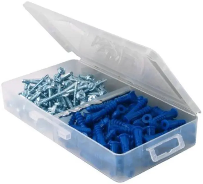 [WA382343] ORBIT 100SETS #10-32 X 1-1/4" TRI-COMBO SCREW ANCHORS - KIT-3210TC