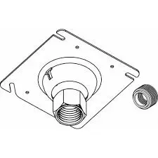 [835243011564] ORBIT 4" SQUARE SWIVEL TYPE COVER 3/4" W/1/2" R.B - SCS-75