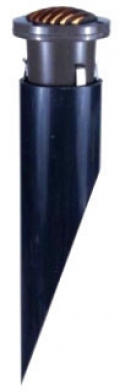 [615624272643] ORBIT FG5010-50PK-BK FIBERGLASS MR16 WELL LIGHT W/SPIKE - BLACK - F...