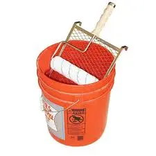 [D7657] PAINT BUCKET GRID METAL