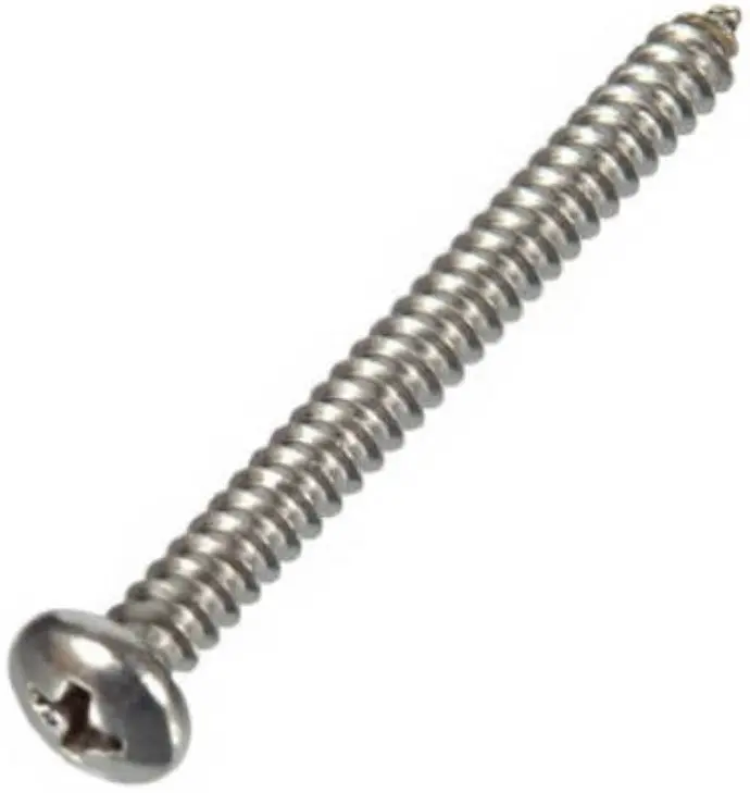 [823266] PAN HEAD SS PHILIP METAL SCREW #8 X 1" - 823266 - EACH