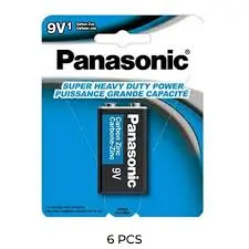 [073096500297] PANASONIC BATTERIES 9V