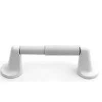 [045734998193] PAPER HOLDER WHITE ATLANTIS- 935-7336