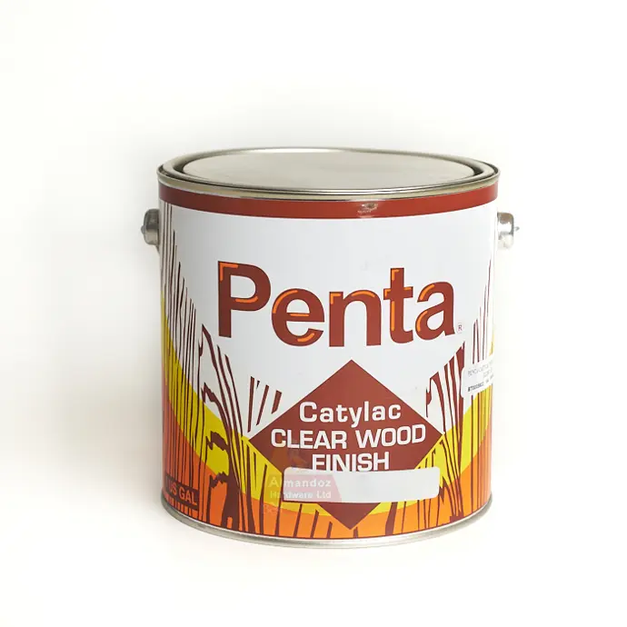 [0908076] PENTA CLEAR GLOSS WOOD FINISH CATYLAC - GAL