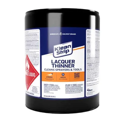 [255011] PERFORMANCE LACQUER THINNER - 5GAL