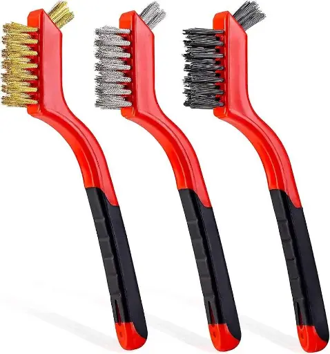 [8021478641207] PH-GSS004 BRUSH 4 PCS SET ( STEEL BRUSH