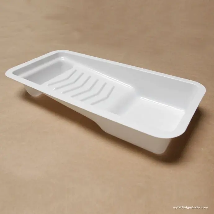 [638110125179] PLASTIC PAINT TRAY 4" DELUX VIRG - LPT0004