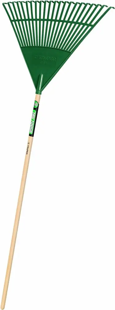 [7501206671443] PLASTIC RAKE 15 TEETH - TRUPER