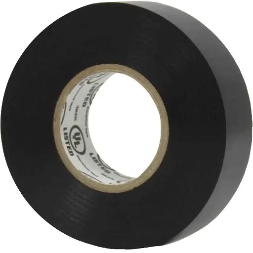 [021854003023] POWER WORKS - BLACK  ELECTRICAL TAPE