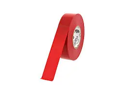 [021854003368] Power Works - Red - Electrical Tape 