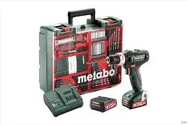 [4007430337887] POWERMAXX SB 12 SET CORDLESS HAMMER DRILL METABO - 601076870
