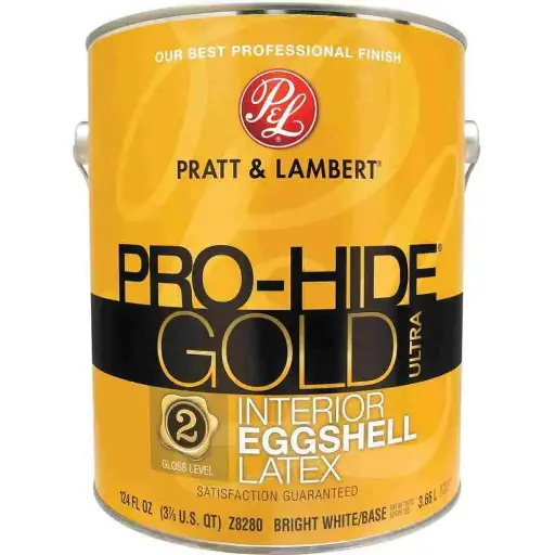 [035777594254] PRATT & LAMBERT TRY IT ON COLOR SAMPLE INTERIOR EGGSHELL BRIGHT WHITE/BASE QUART - 0000Z8880-44