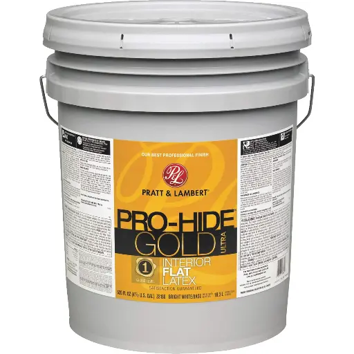 [035777584750] PRATT& LAMBERT PRO-HIDE GOLD EXTERIOR ACRYLIC CEMENT AND STUCCO PRIMER FLAT WHITE GAL - 0000Z6300-16