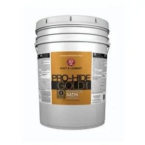 [035777167946] PRATT& LAMBERT PRO-HIDE GOLD ULTRA INTERIOR LATEX PAINT SATIN NEUTRAL BASE 5 GAL - 0000Z9483-20
