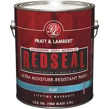 [744815869314] PRATT& LAMBERT REDSEAL ACRYLIC EXTERIOR LATEX SEMI-GLOSS PAINT BASE 3 1 GAL - 0000Z8693-16