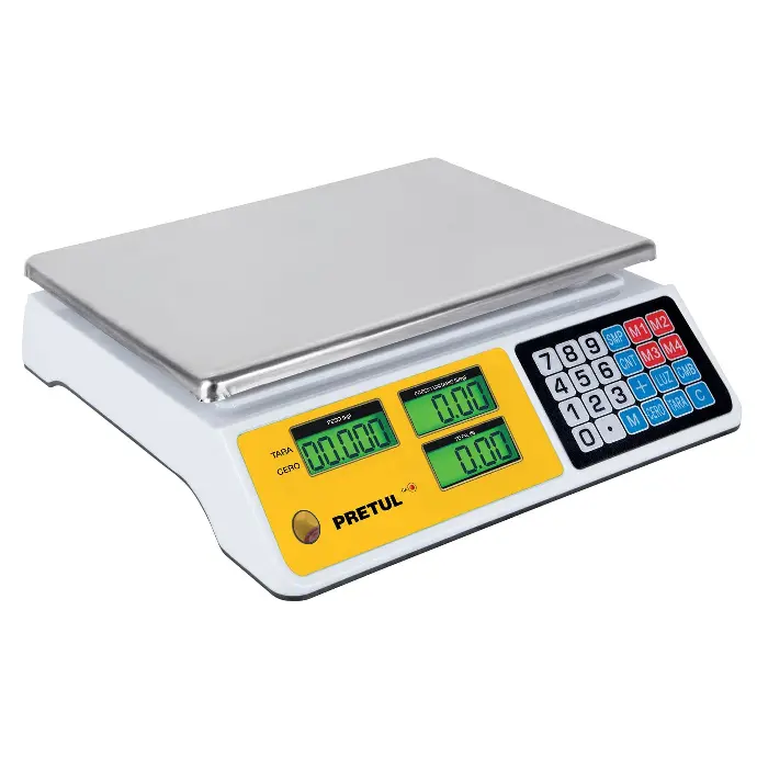 [7506240665403] PRETUL SCALE ELECTRONIC 40KG 88LBS - BASE-40