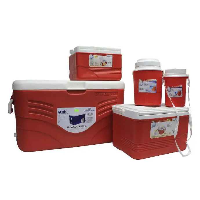 [808349349206] PRINCE COOLER SET 5PCS SET RED/BLUE - 3492