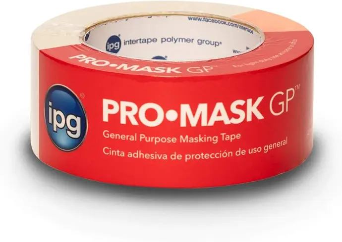 [077922711857] PRO MASK - 2" MASKING TAPE - 5103-2 PROFESSIONAL USE