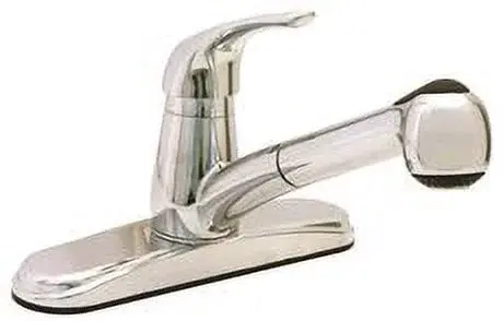 [076335114101] PRO PLUS NON METALIC DECK FAUCET CHROME
