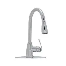 [092569900544 ] PROJECT SOURCE 1 HOLE KITCHEN CHROME FAUCET