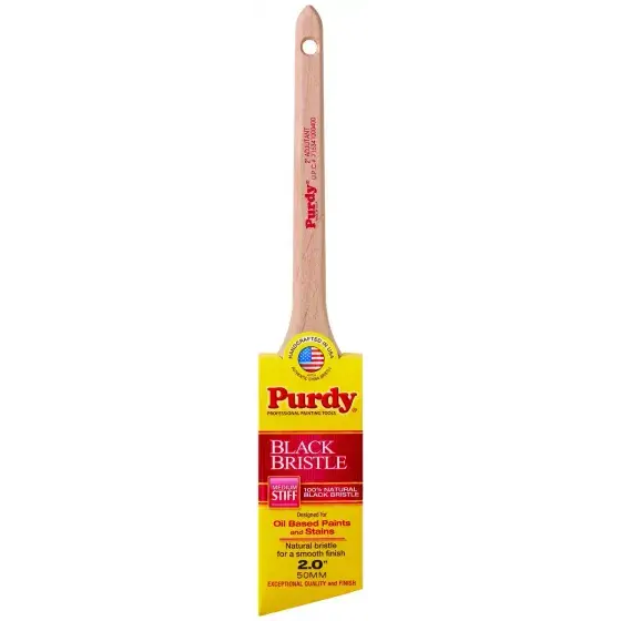 [716341000400] PURDY ANGLE BLACK BRISTLE SASH ADN TRIM BRUSH 2" - 144024020